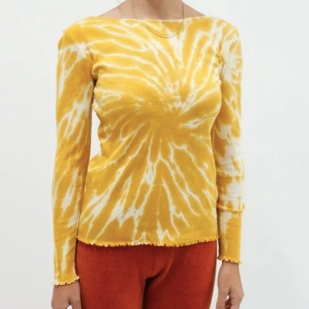 Paloma Wool Flor Tie Dye Long Sleeve Top